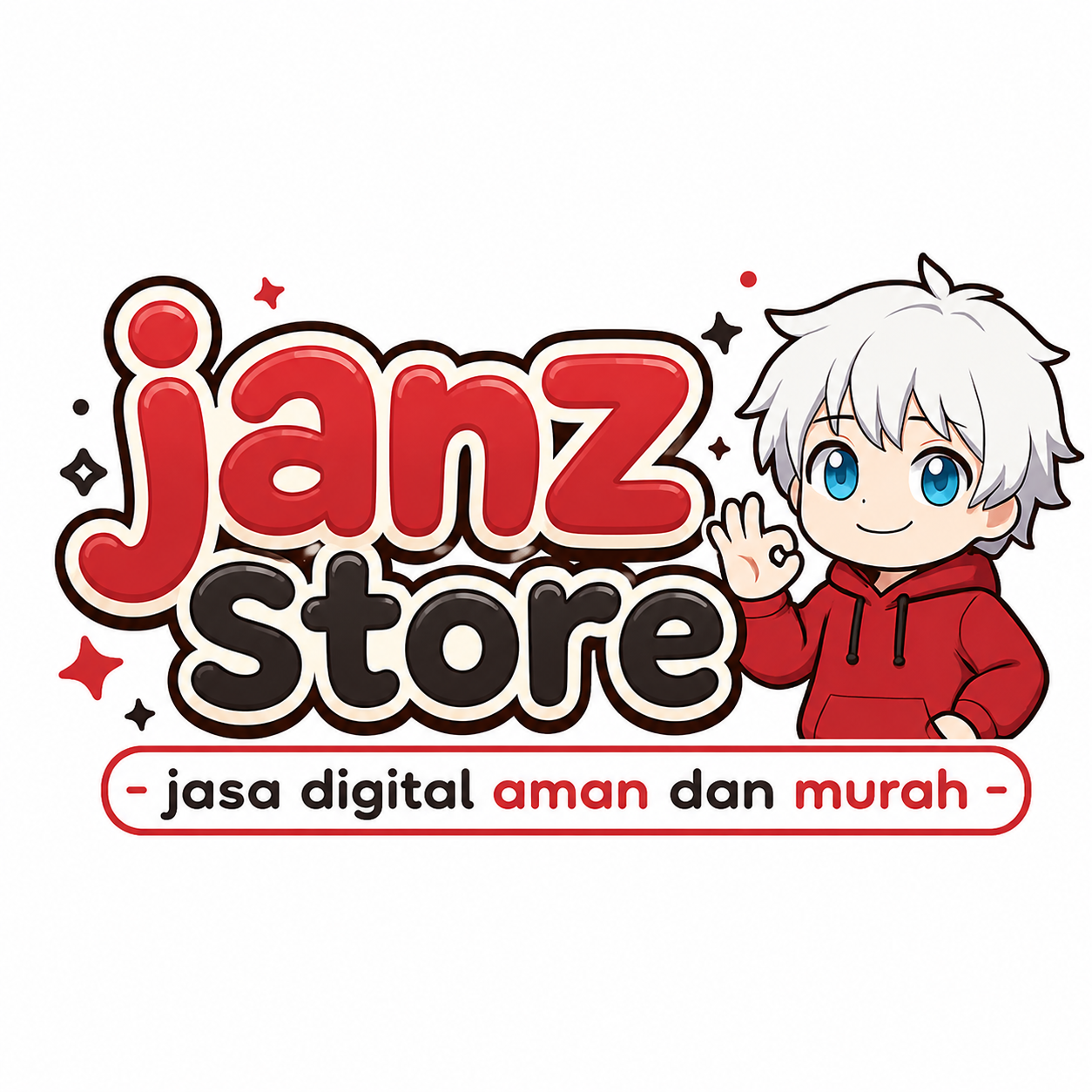 Logo Aplikasi Premium, SMM Panel & Nokos OTP Murah | Janz Store